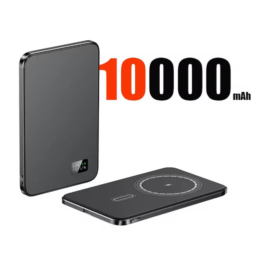 Black - Magnetic Power Bank (10000mAh)