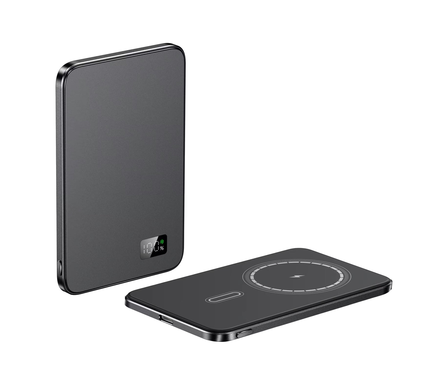 Black - Magnetic Power Bank (5000mAh)