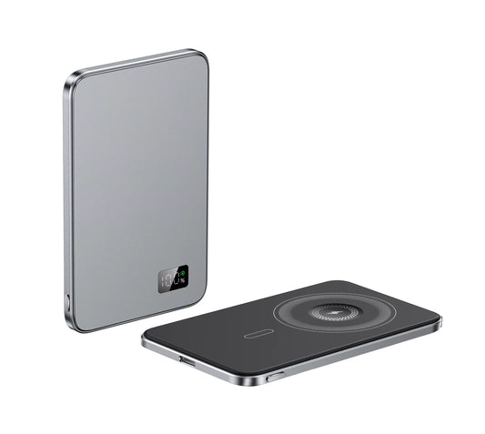 Grey - Magnetic Power Bank (10000mAh)