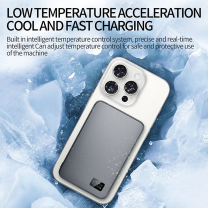 Black - Magnetic Power Bank (5000mAh)
