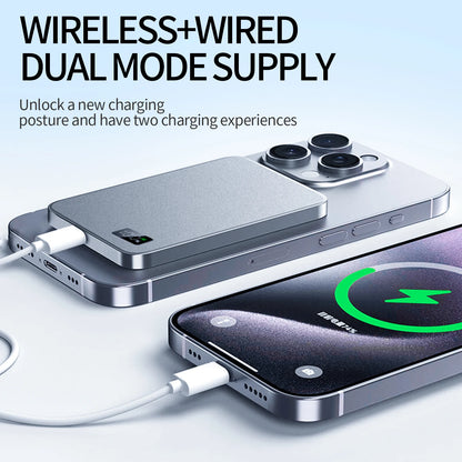 Black - Magnetic Power Bank (5000mAh)