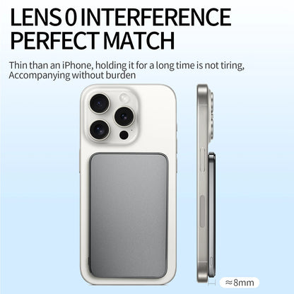 Grey - Magnetic Power Bank (5000mAh)